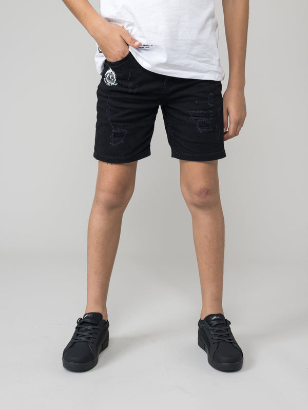 WOVEN BERMUDA Black / 14