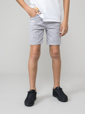 WOVEN BERMUDA Silver / 14