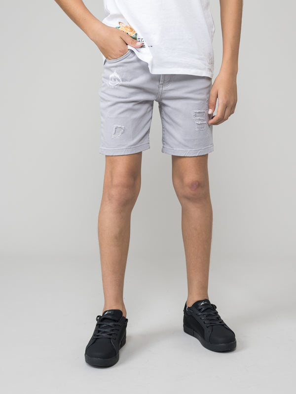 WOVEN BERMUDA Silver / 14