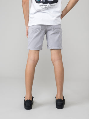 WOVEN BERMUDA Silver / 14
