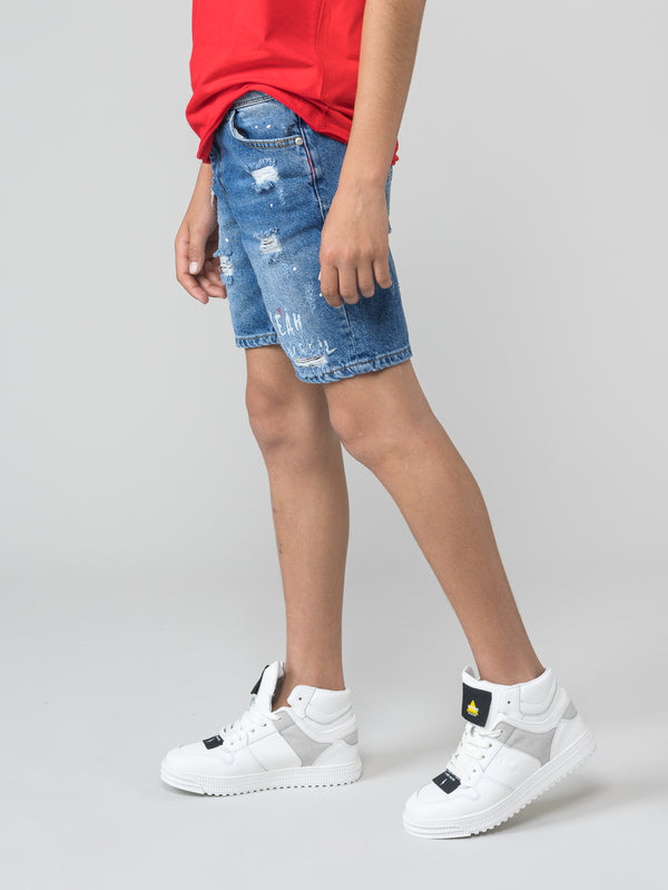 JEANS BERMUDA Blue / 14