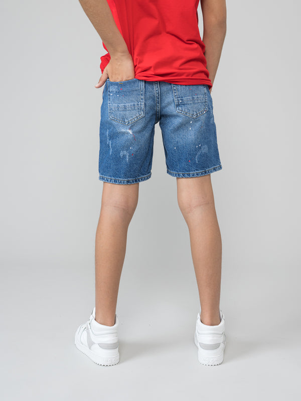 JEANS BERMUDA Blue / 14