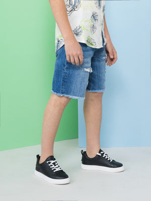 JEANS BERMUDA Blue / 14