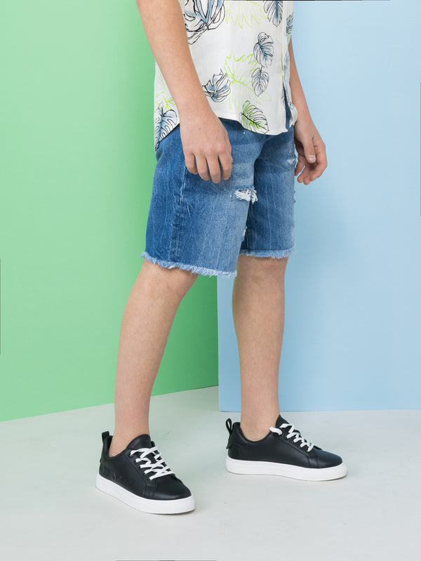 JEANS BERMUDA Blue / 14