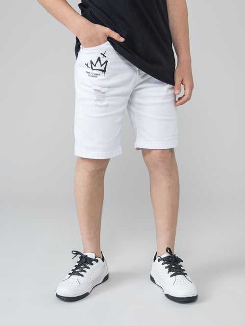 WOVEN BERMUDA White / 14