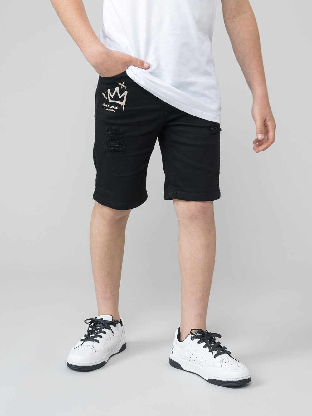 WOVEN BERMUDA White / 14