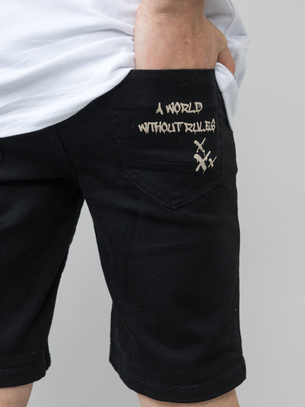 WOVEN BERMUDA Black / 14
