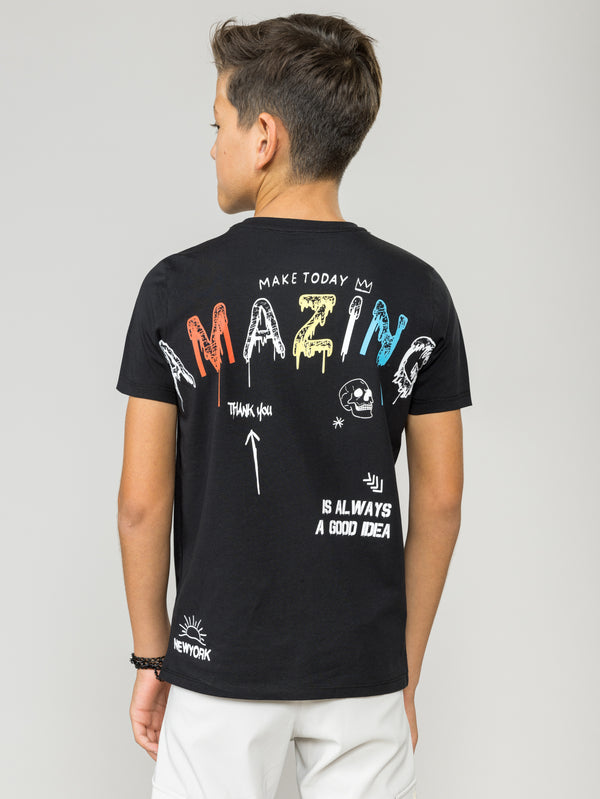 T SHIRTS Black / 14