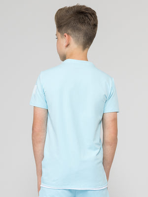 BASIC SET TOP Blue / 14