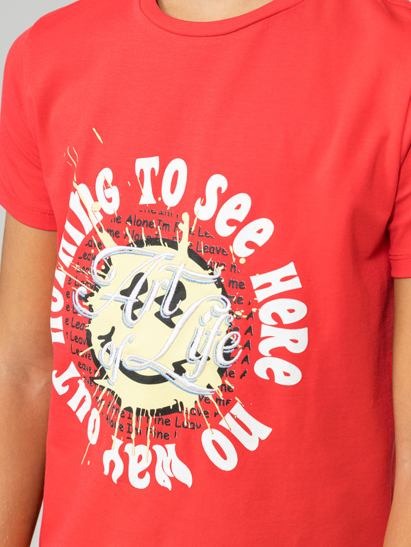 T SHIRTS Red / 14