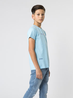 T SHIRTS Light Blue / 14