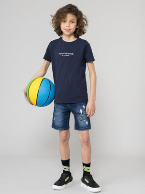 T SHIRTS Navy / 14