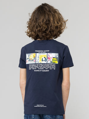 T SHIRTS Navy / 14