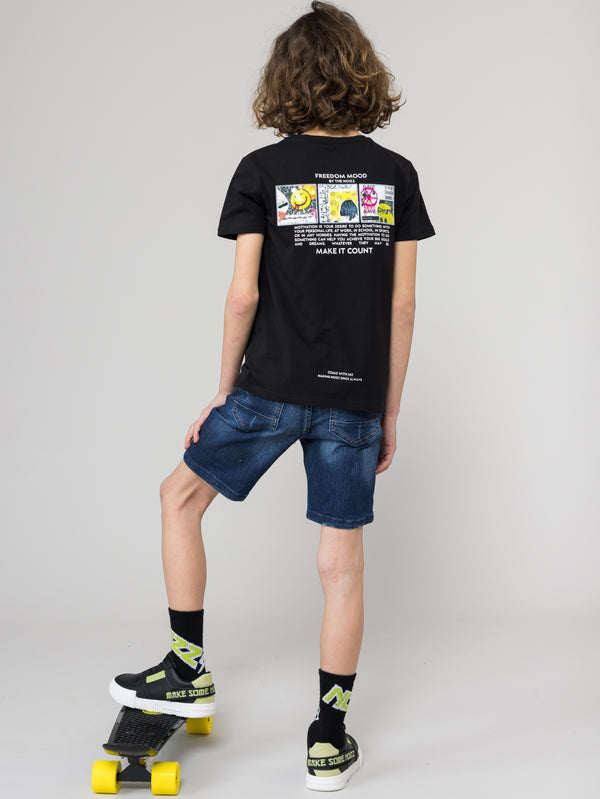 T SHIRTS Black / 14