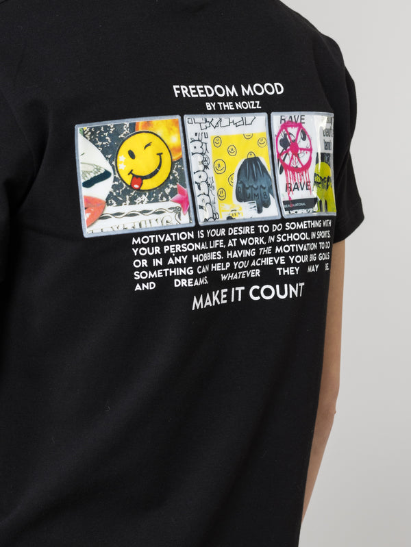 T SHIRTS Black / 14