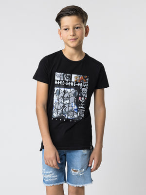 T SHIRTS Black / 14