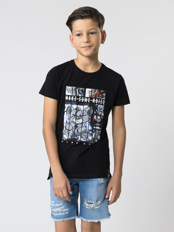 T SHIRTS Black / 14