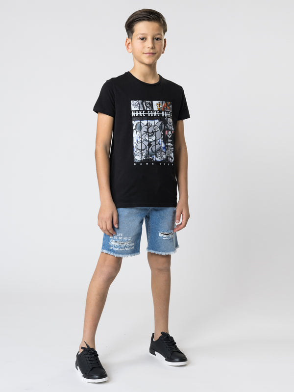 T SHIRTS Black / 14