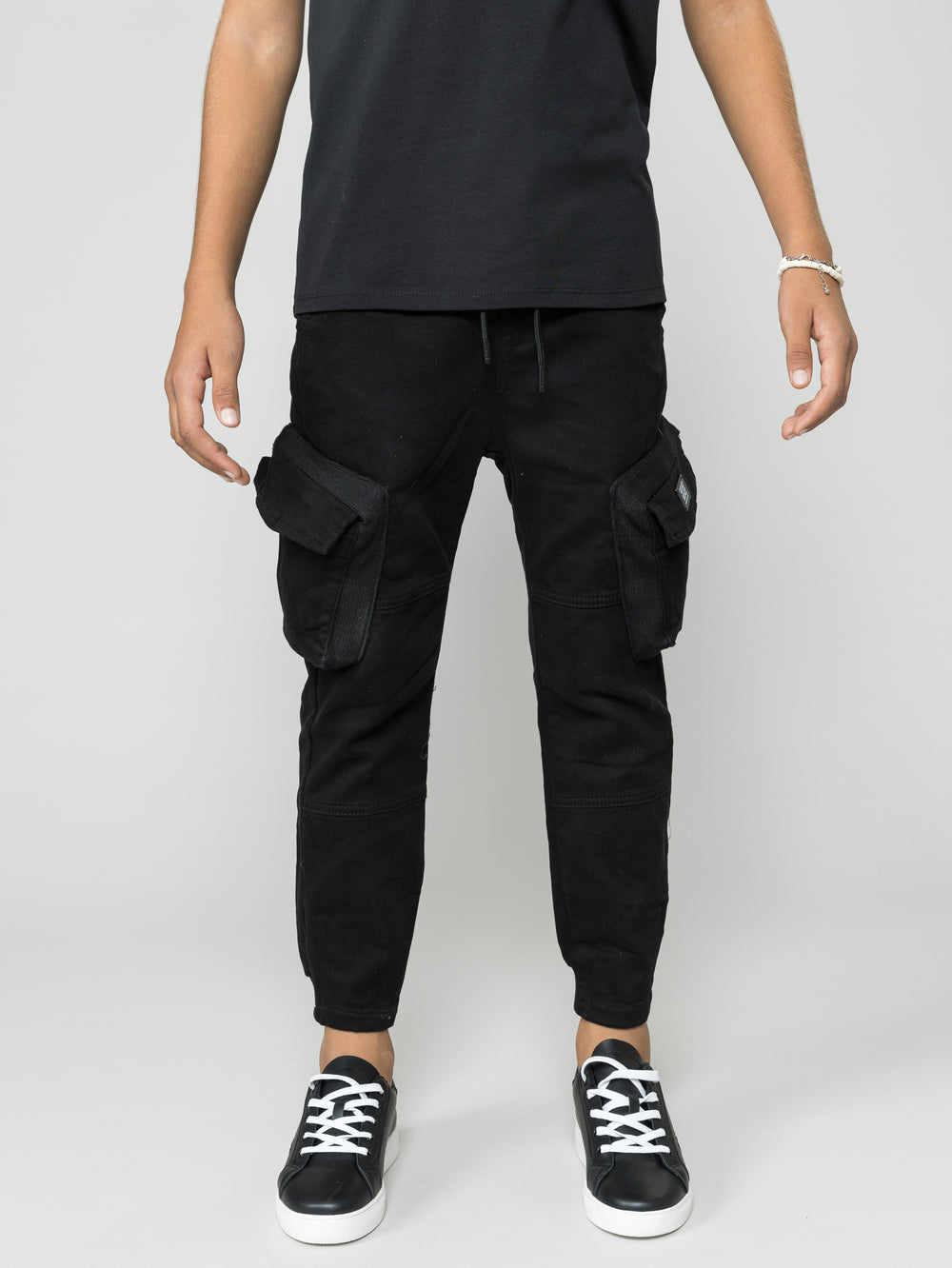 WOVEN PANTS Black / 14