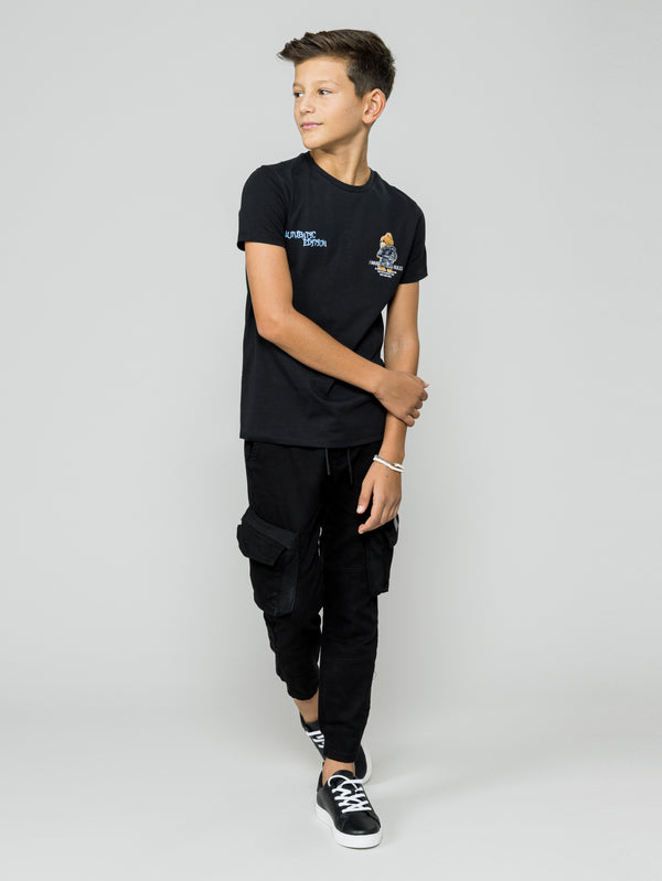 WOVEN PANTS Black / 14