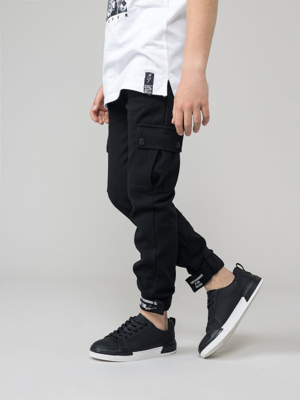 WOVEN PANTS Black / 14