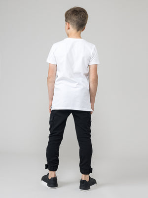 WOVEN PANTS Black / 14