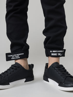 WOVEN PANTS Black / 14