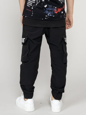 WOVEN PANTS Black / 14