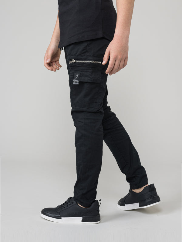 WOVEN PANTS Black / 14