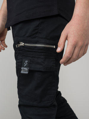 WOVEN PANTS Black / 14