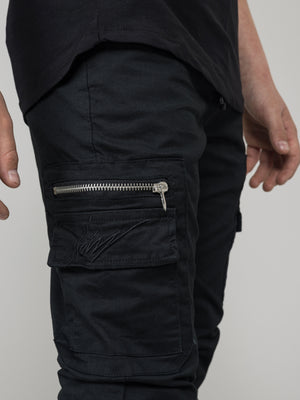 WOVEN PANTS Black / 14