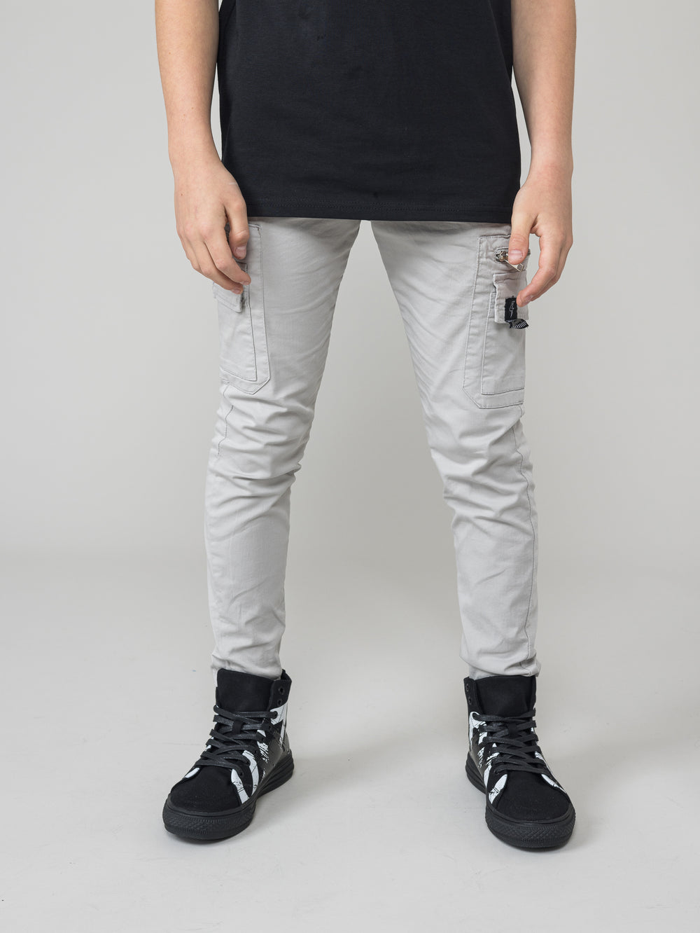 WOVEN PANTS Black / 14