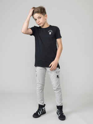 WOVEN PANTS Silver / 14