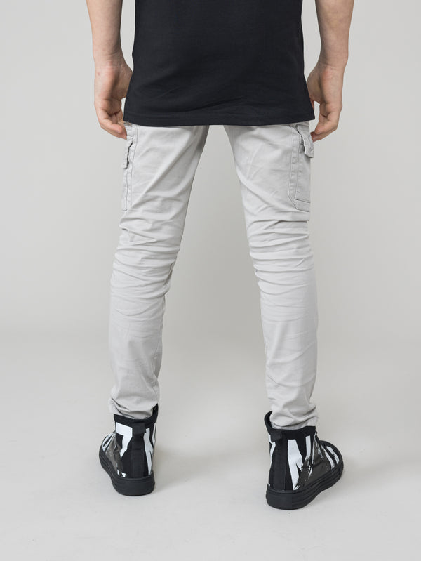 WOVEN PANTS Silver / 14