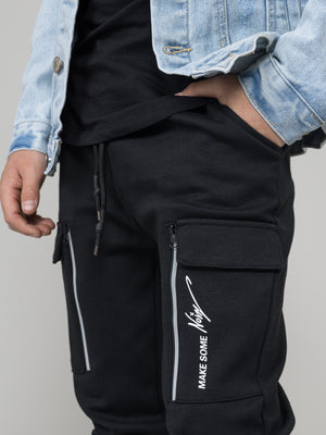 WOVEN PANTS Black / 14