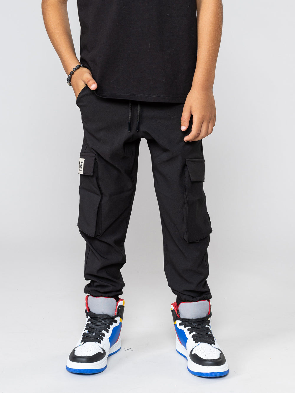 WOVEN PANTS Black / 14