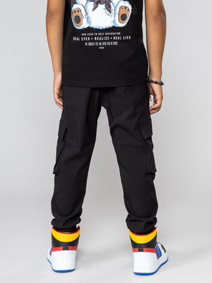 WOVEN PANTS Black / 14