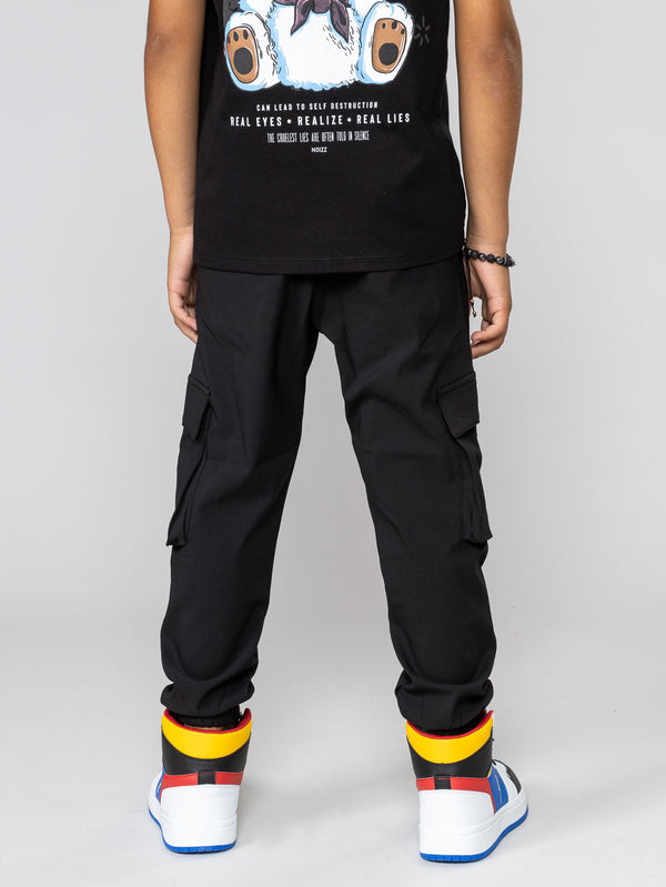 WOVEN PANTS Black / 14