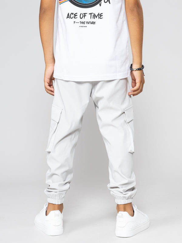 WOVEN PANTS Silver / 14