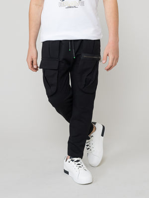 WOVEN PANTS Black / 14