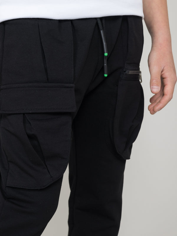 WOVEN PANTS Black / 14
