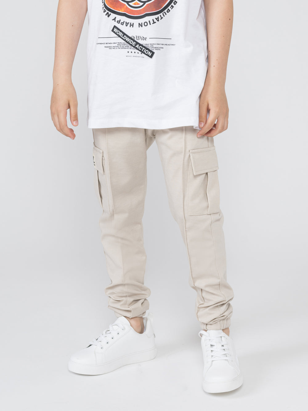 TAILORED PANTS Beige / 14