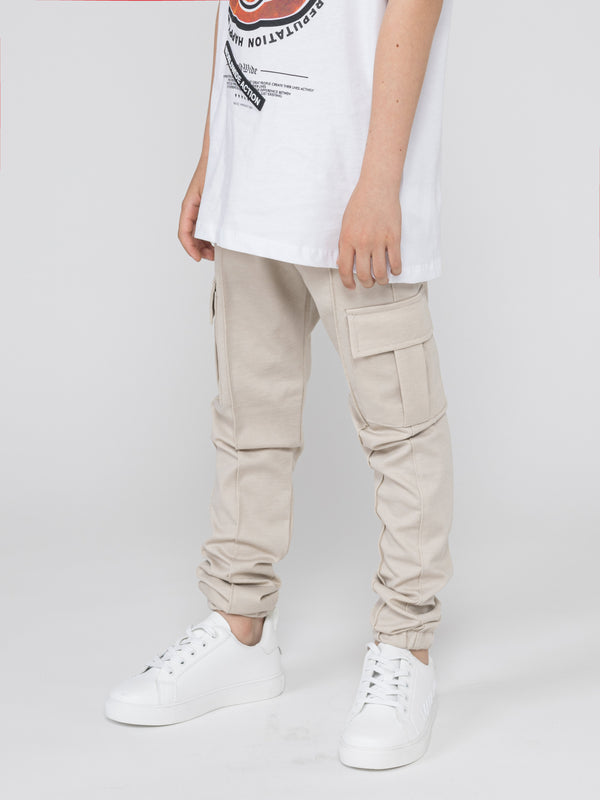TAILORED PANTS Beige / 14