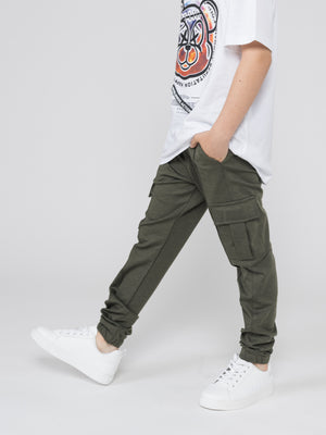 TAILORED PANTS Army / 14