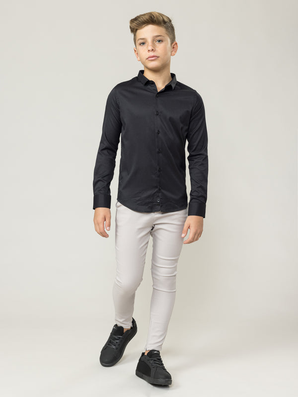 TAILORED PANTS Light Gray / 14