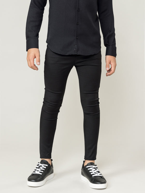 TAILORED PANTS Black / 14