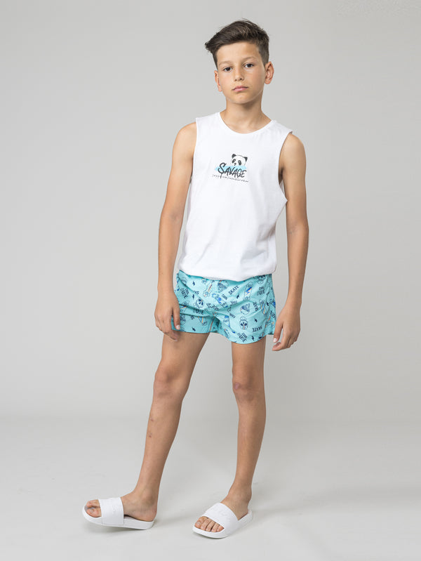 SWIMWEAR Aqua / 14
