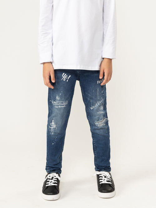FASHION JEANS Blue / 14