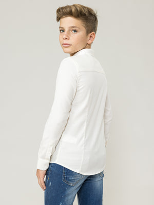 PREMIUM WOVEN SHIRTS Cream / 14