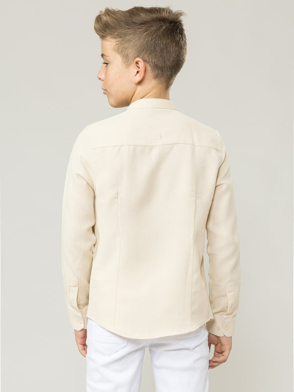 PREMIUM WOVEN SHIRTS Beige / 14